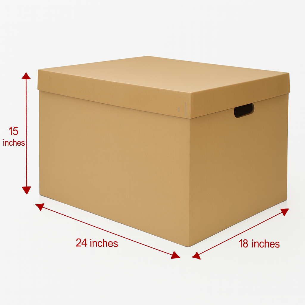 Corrugated Box With Lid - Image 3